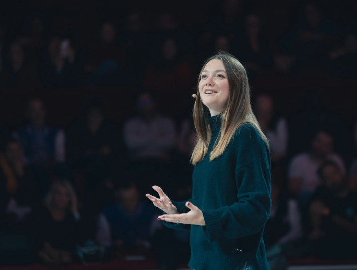 Morgane Le Breton en conférence